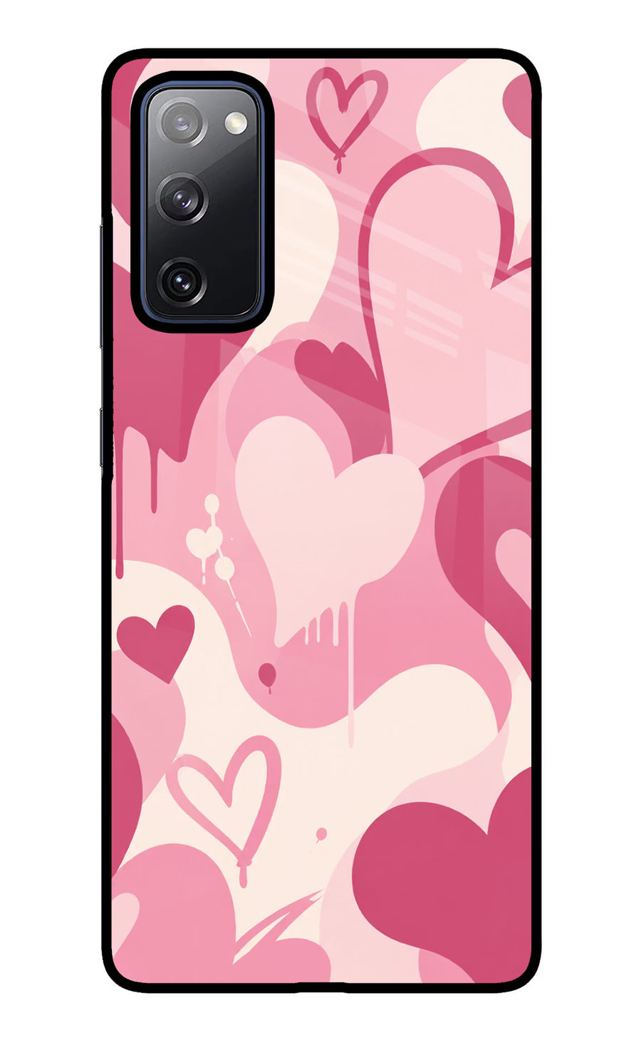 Hearty case Samsung S20 FE Back Cover, Glass case