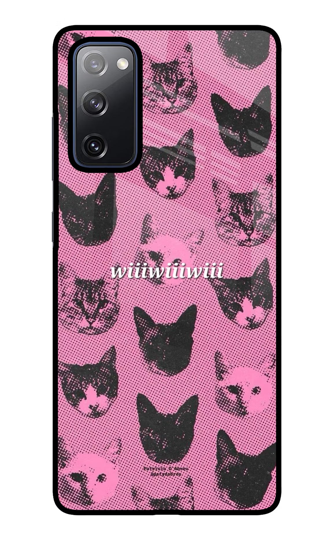 Pink Cats Samsung S20 FE Glass Case