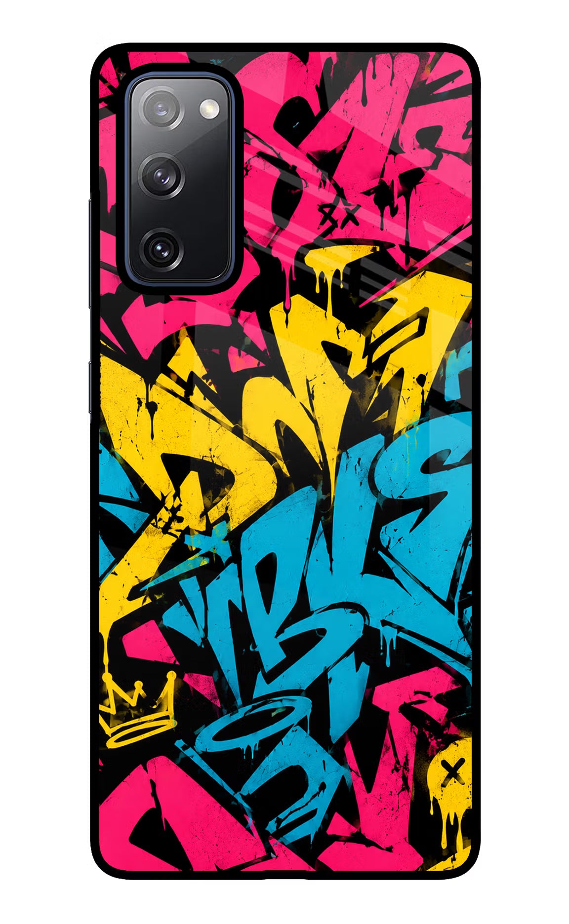 Graffiti Vibe Samsung S20 FE Glass Case