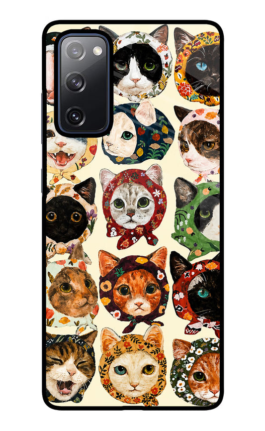Cool Cat Samsung S20 FE Glass Case