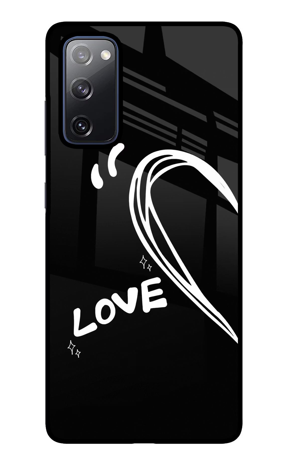 Love Line Samsung S20 FE Glass Case