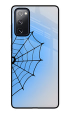 Blue Web Samsung S20 FE Glass Case