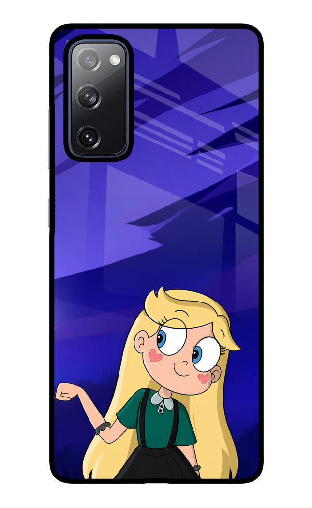 Star Glow Samsung S20 FE Glass Case