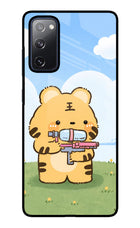 Tiger Treat Samsung S20 FE Glass Case
