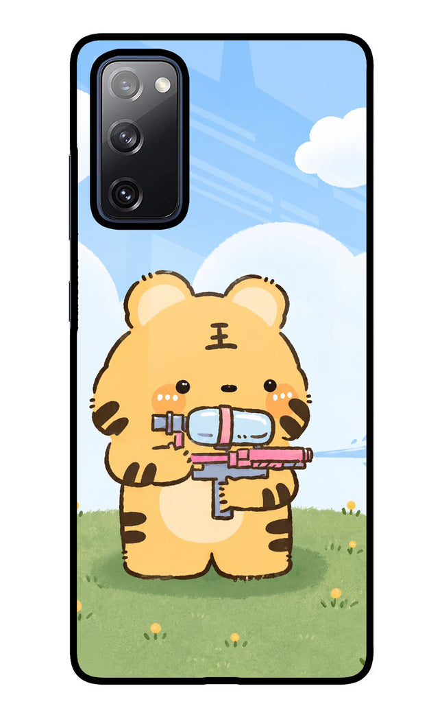 Tiger Treat Samsung S20 FE Glass Case