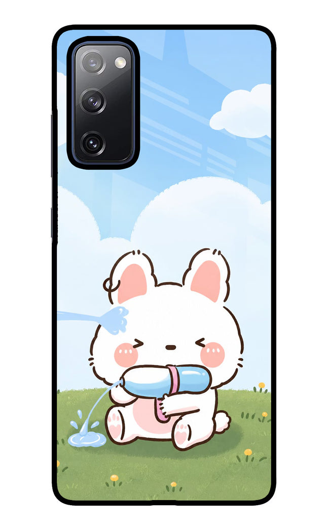 Bunny Treat Samsung S20 FE Glass Case