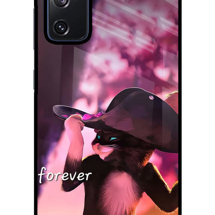 Forever Cat Samsung S20 FE Glass Case