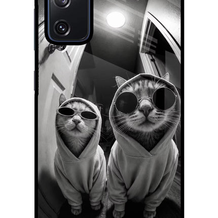 Hood Cats Samsung S20 FE Glass Case