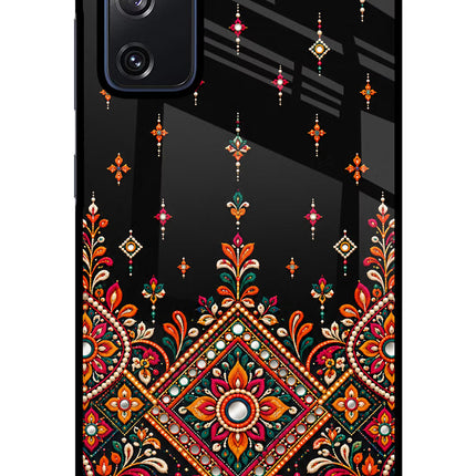 Noir Mehfil Samsung S20 FE Glass Case