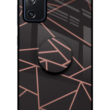 Geometric Pattern Samsung S20 FE Glass Case