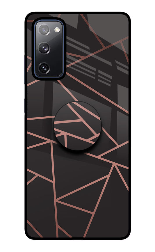 Geometric Pattern Samsung S20 FE Glass Case
