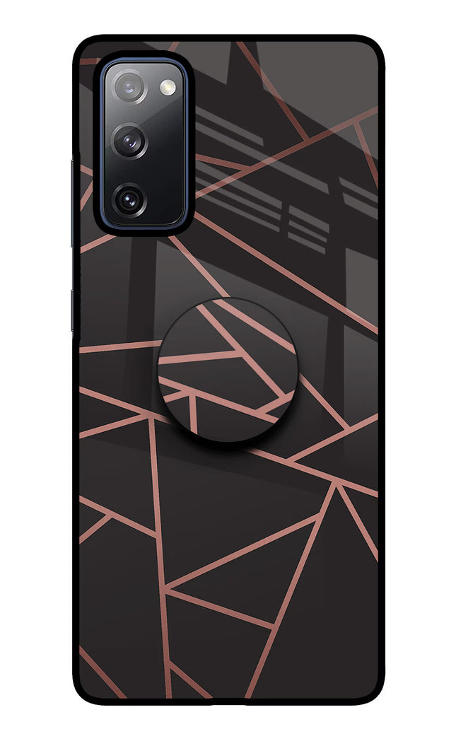 Geometric Pattern Samsung S20 FE Glass Case