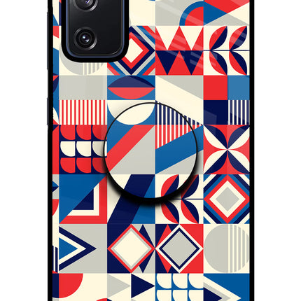 Colorful Pattern Samsung S20 FE Glass Case
