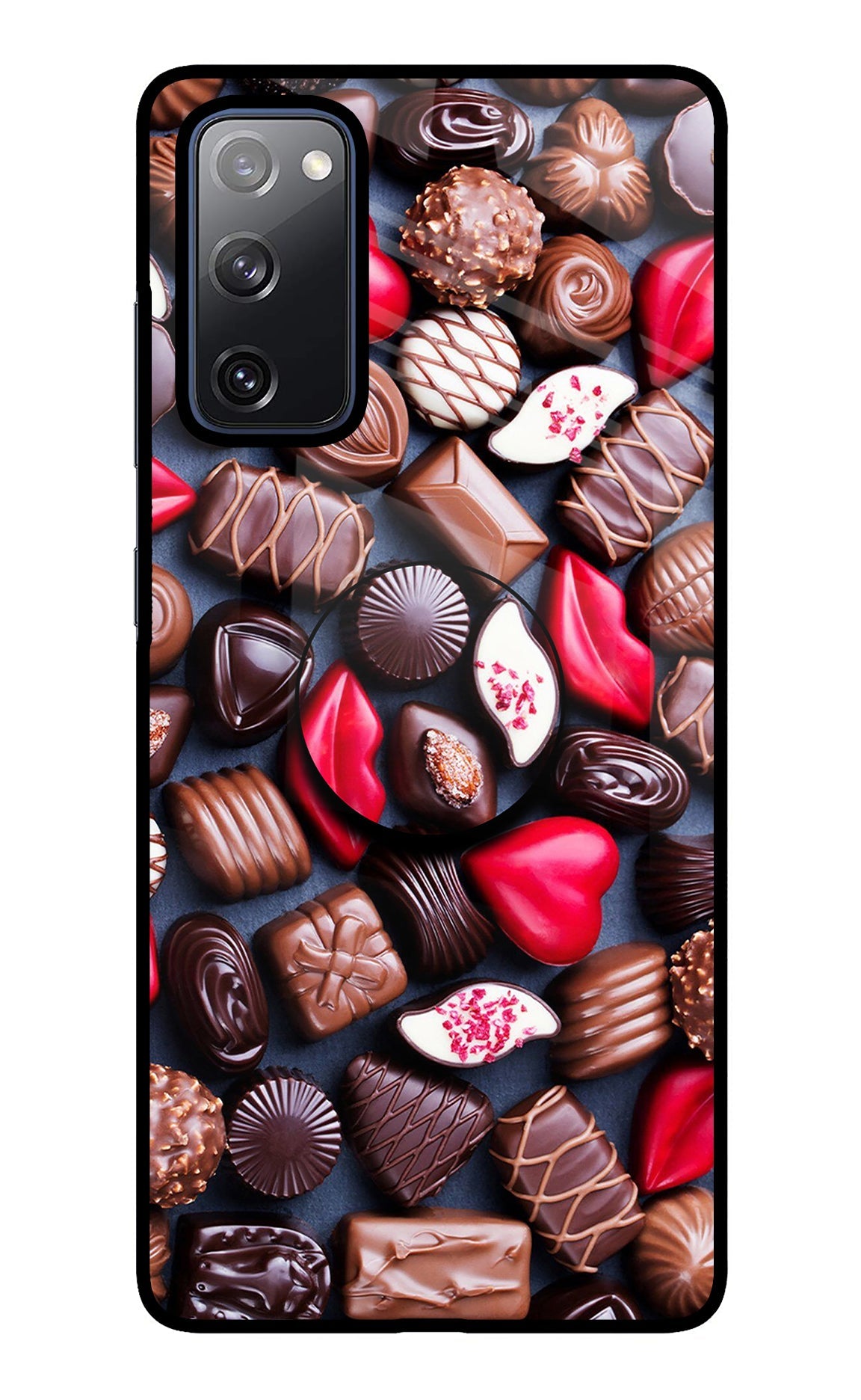 Chocolates Samsung S20 FE Glass Case