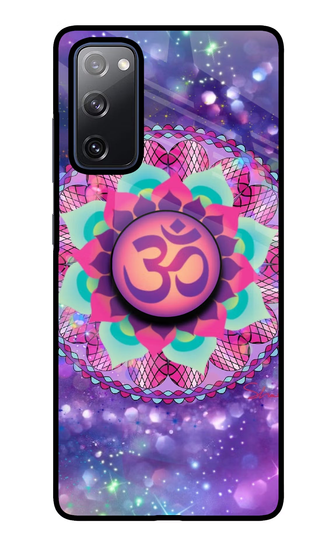 Om Purple Samsung S20 FE Pop Case by Casekaro