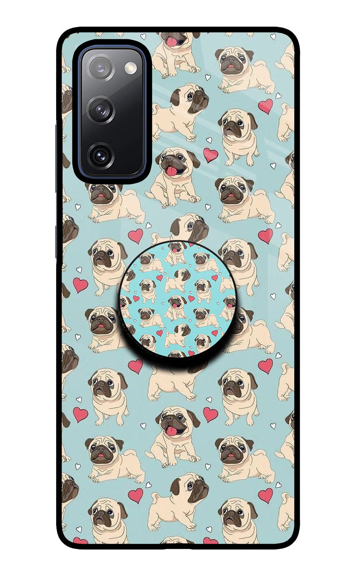Pug Dog Samsung S20 FE Pop Case by Casekaro