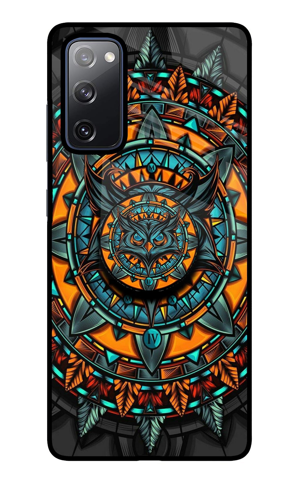 Angry Owl Samsung S20 FE Glass Case