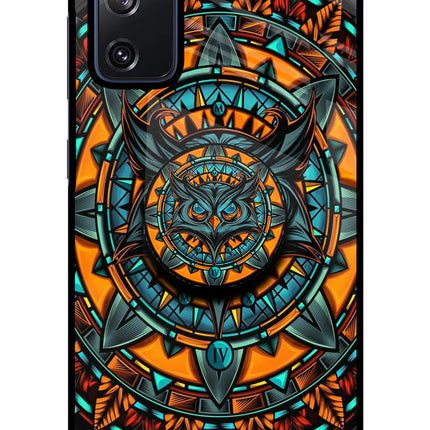 Angry Owl Samsung S20 FE Glass Case