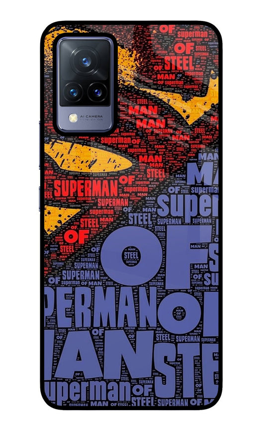 Superman Vivo V21 Glass Case