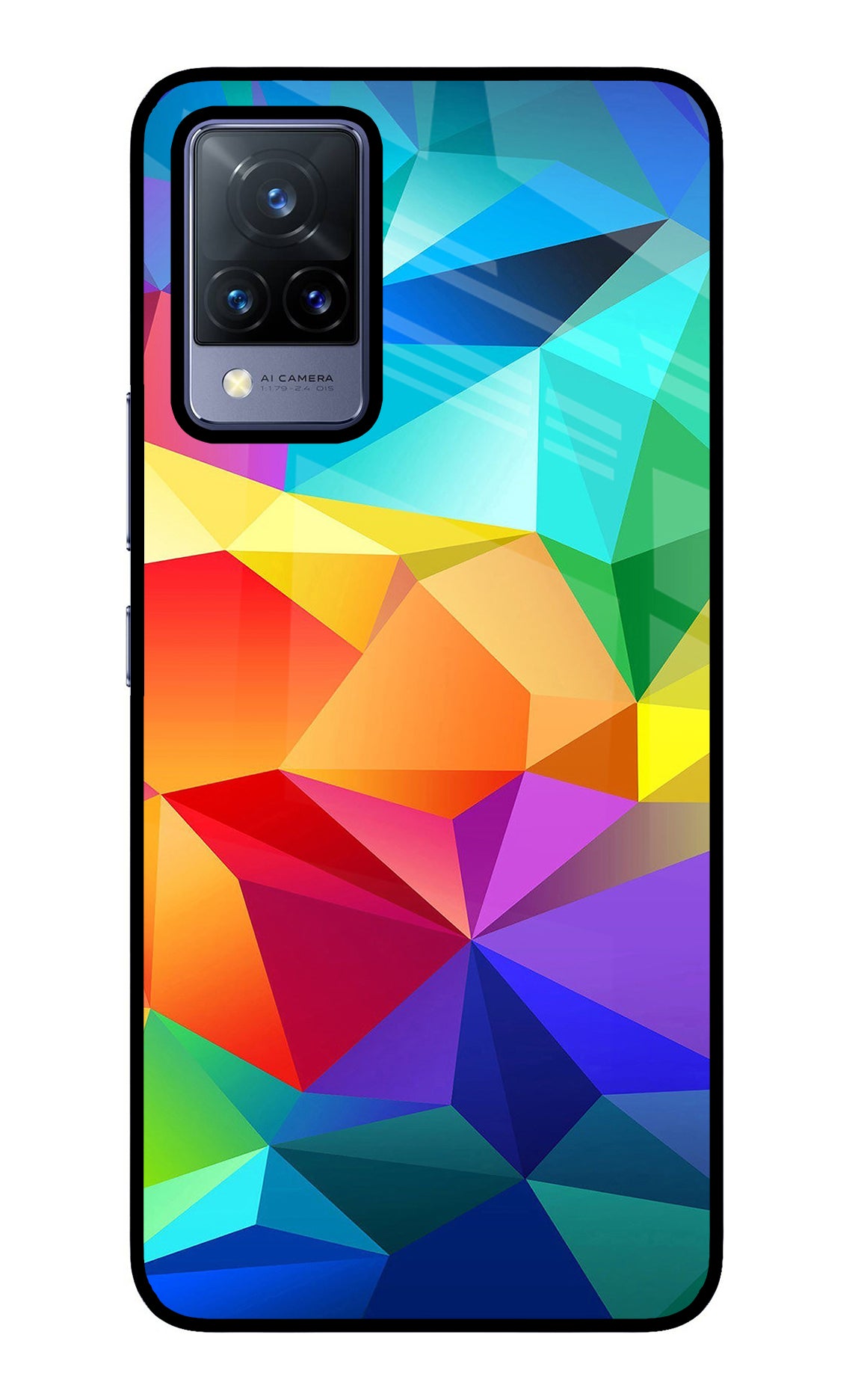 Abstract Pattern Vivo V21 Back Cover