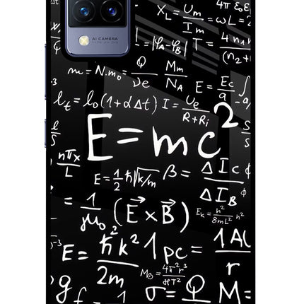 Physics Formula Vivo V21 Glass Case Back Cover by Casekaro