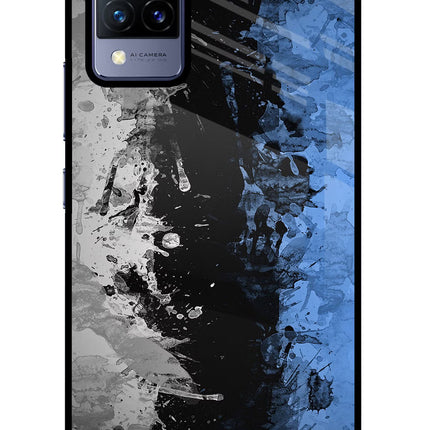 Artistic Design Vivo V21 Glass Case Back Cover by Casekaro