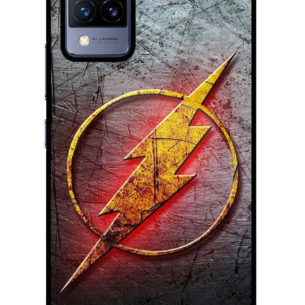 Flash Vivo V21 Glass Case Back Cover by Casekaro