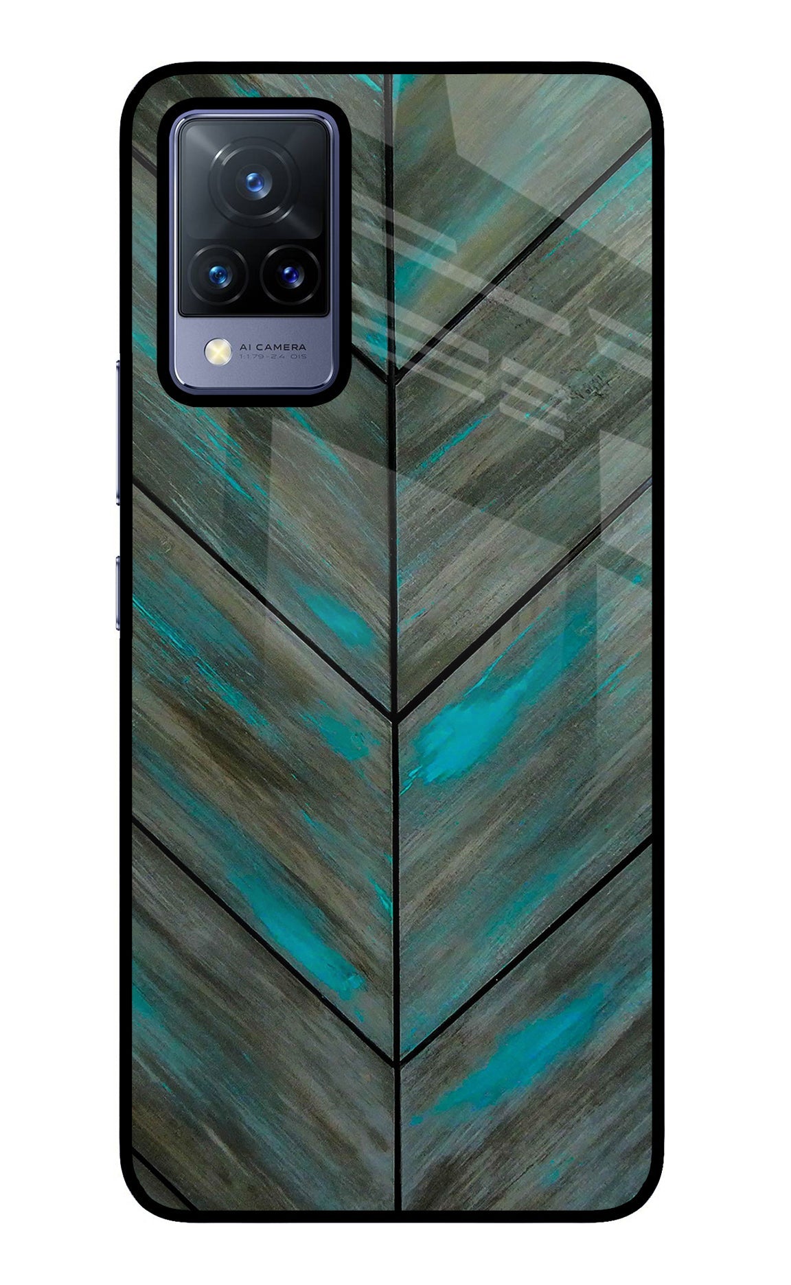 Pattern Vivo V21 Glass Case