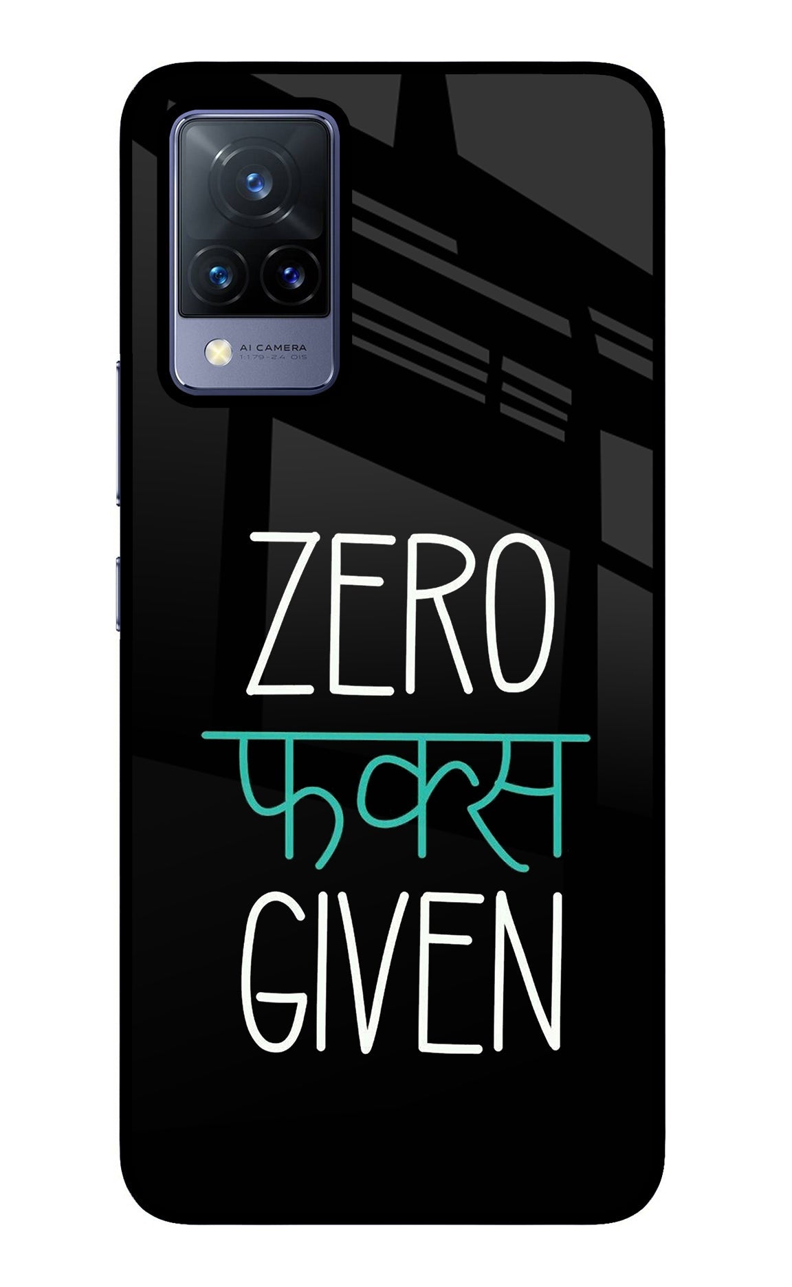 Zero Fucks Given Vivo V21 Back Cover