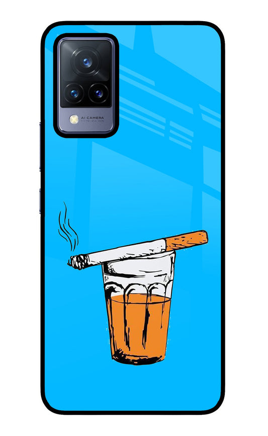 Chai Sutta Vivo V21 Glass Case