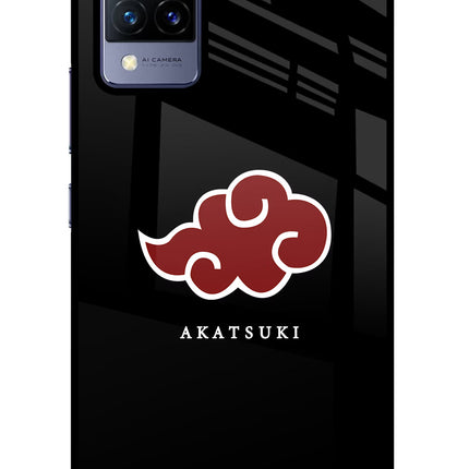 Akatsuki Vivo V21 Glass Case Back Cover by Casekaro