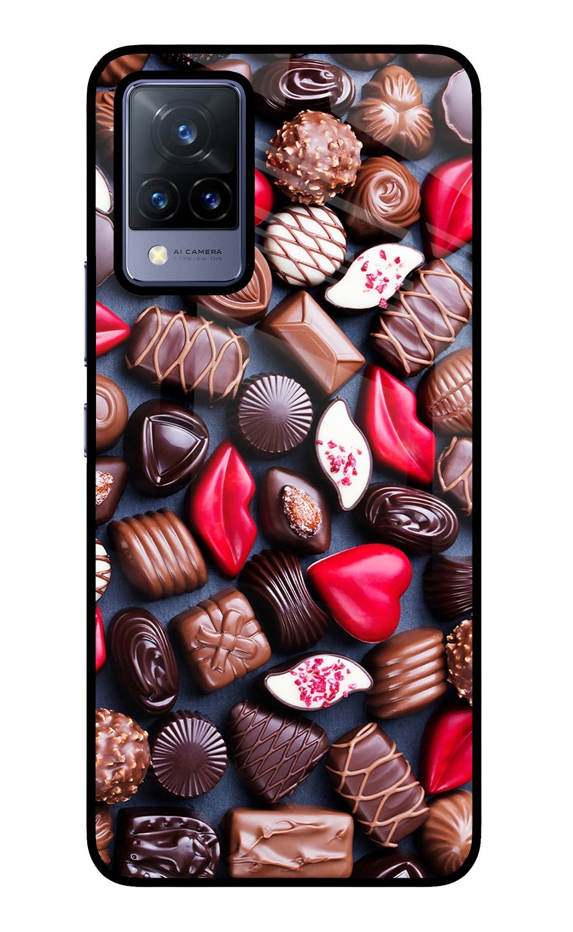 Chocolates Vivo V21 Back Cover