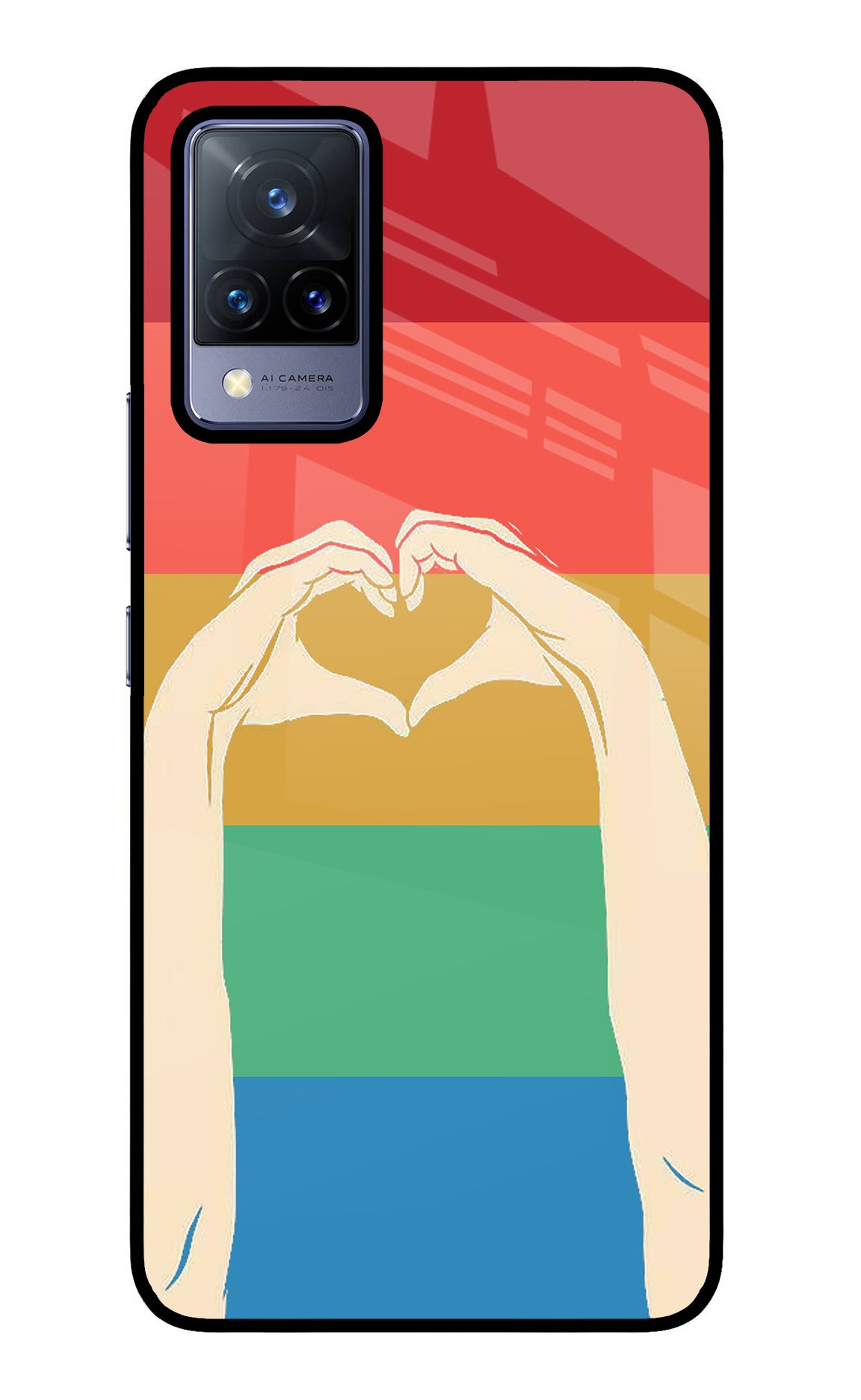 Vintage Love Vivo V21 Back Cover