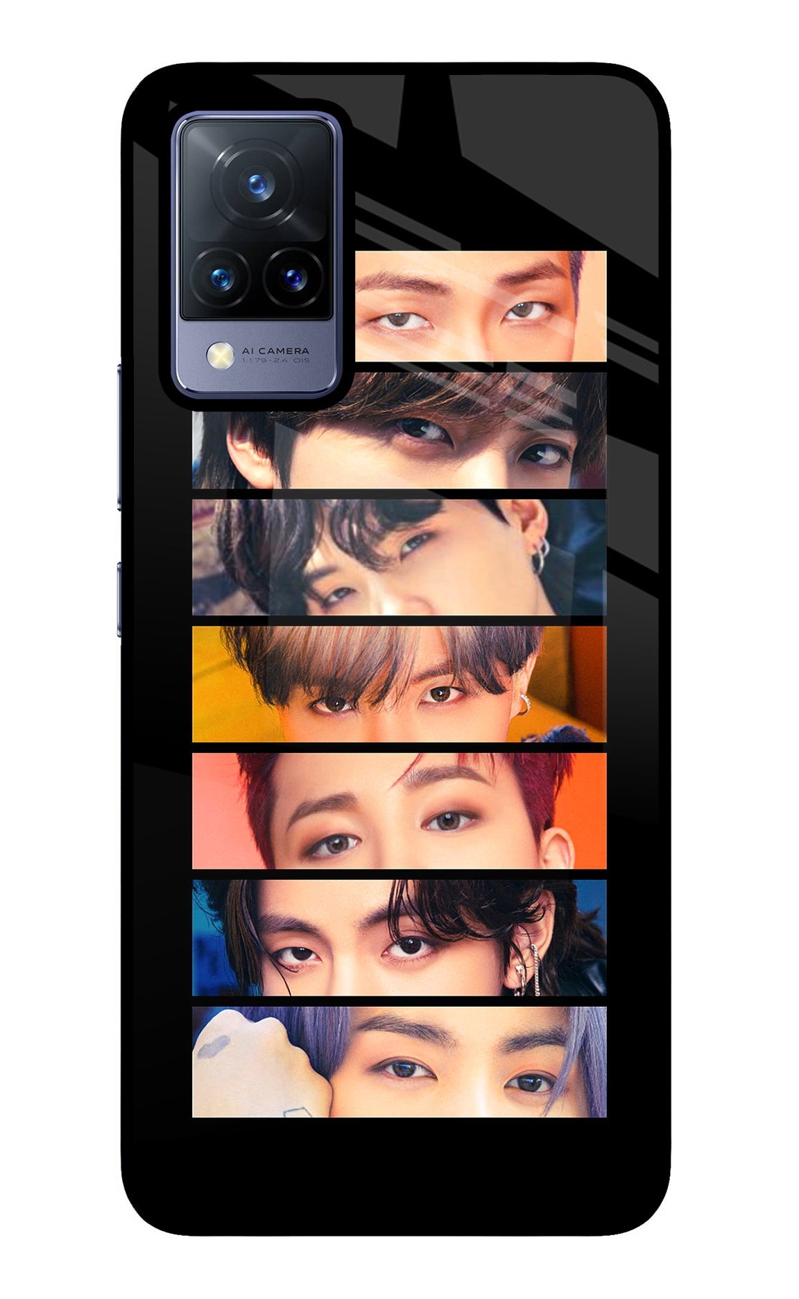 BTS Eyes Vivo V21 Back Cover