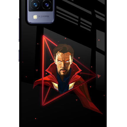Doctor Ordinary Vivo V21 Glass Case Back Cover by Casekaro