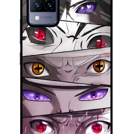 Naruto Anime Vivo V21 Glass Case Back Cover by Casekaro