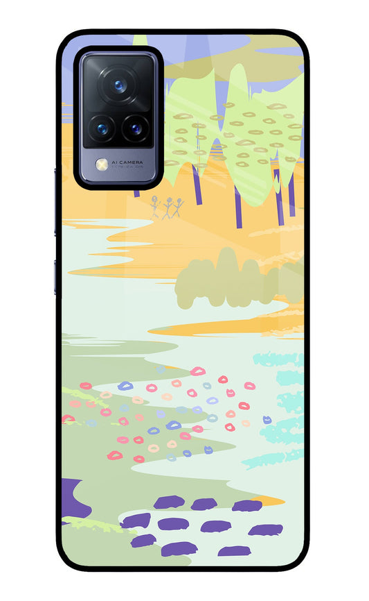 Scenery Vivo V21 Glass Case