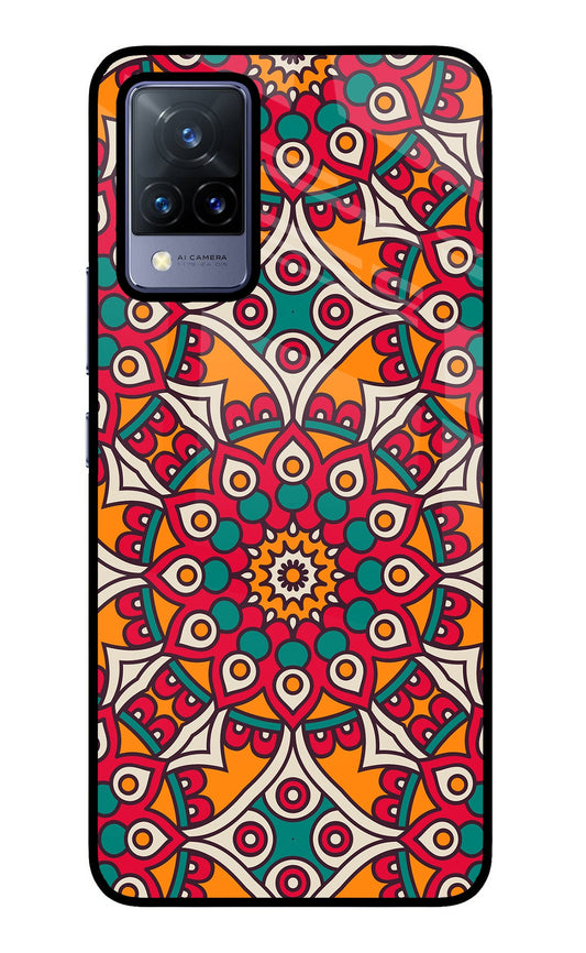 Mandala Art Vivo V21 Glass Case