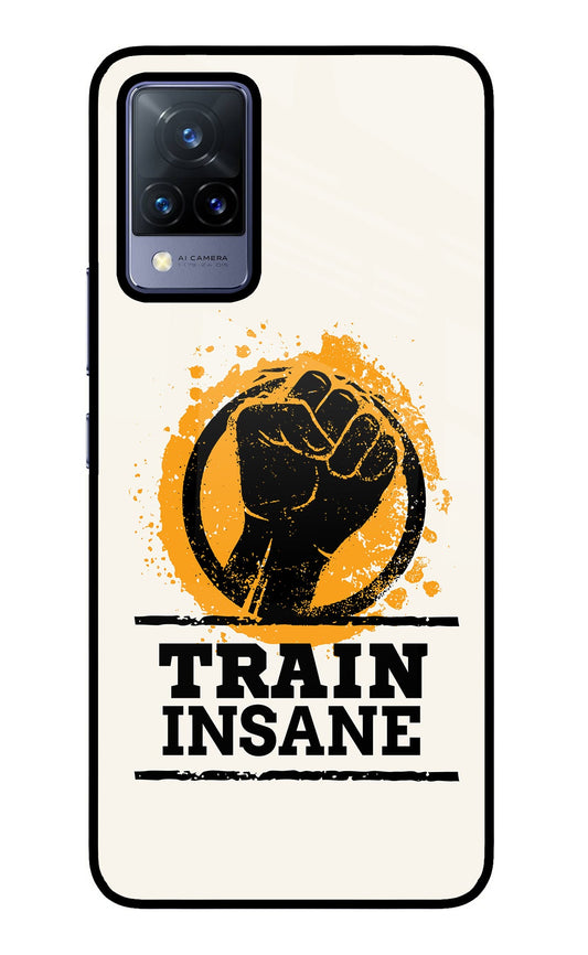 Train Insane Vivo V21 Glass Case