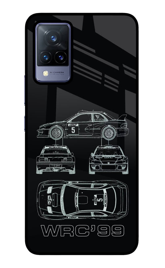 WRC'99 Vivo V21 Glass Case