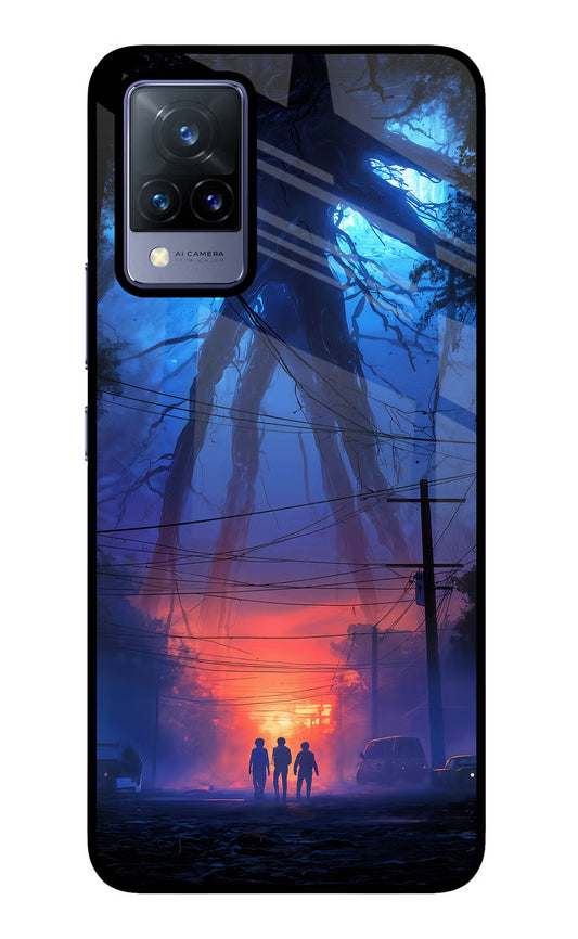 Ordinary Things Shadow Vivo V21 Glass Case