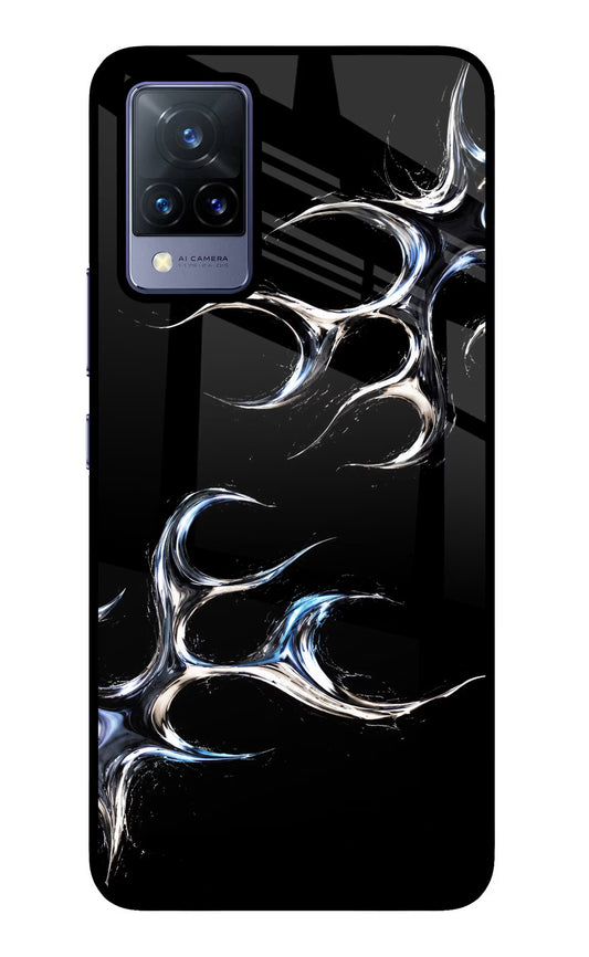Chrome Tribal Vivo V21 Glass Case