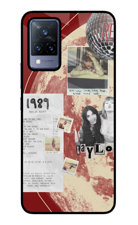 Taylor Swift Vivo V21 Glass Case
