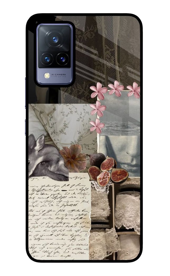 Midnight Sky Vivo V21 Glass Case