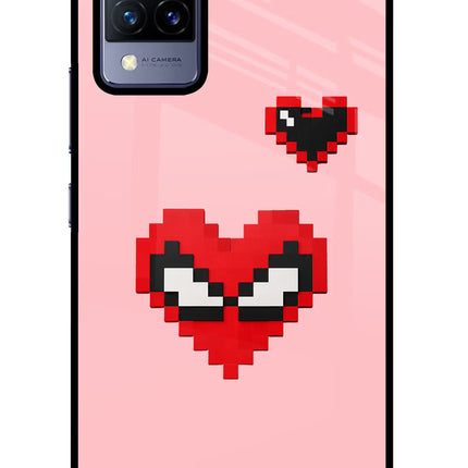 Gwen Heart Vivo V21 Glass Case