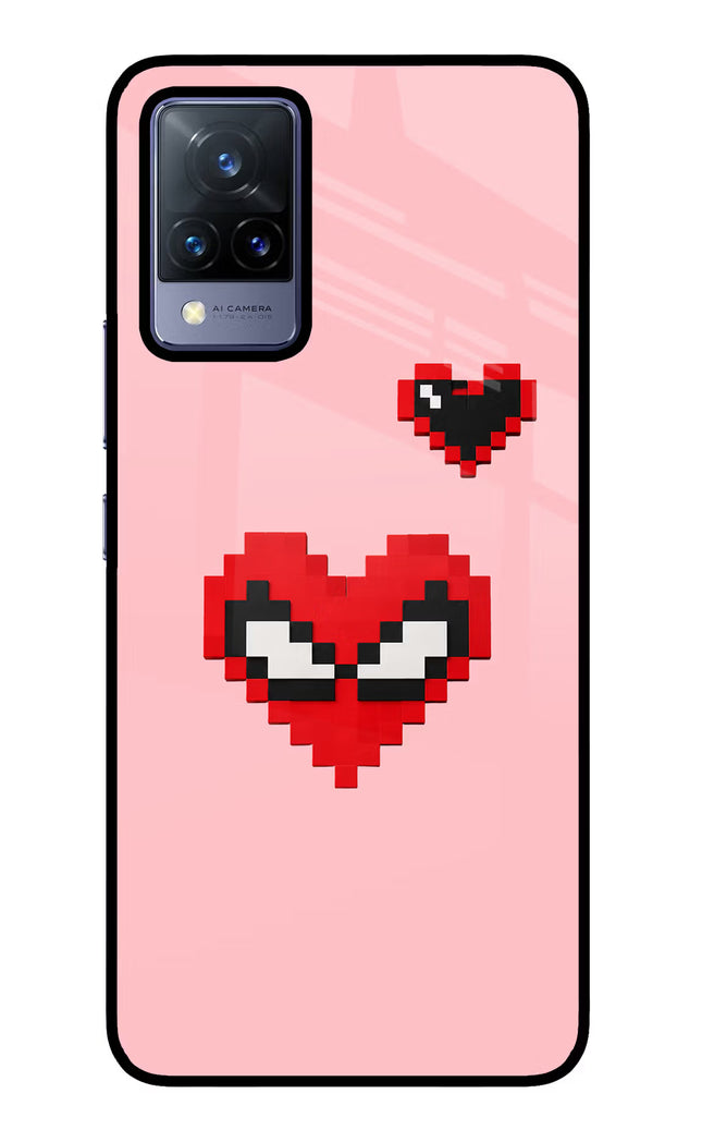 Gwen Heart Vivo V21 Glass Case