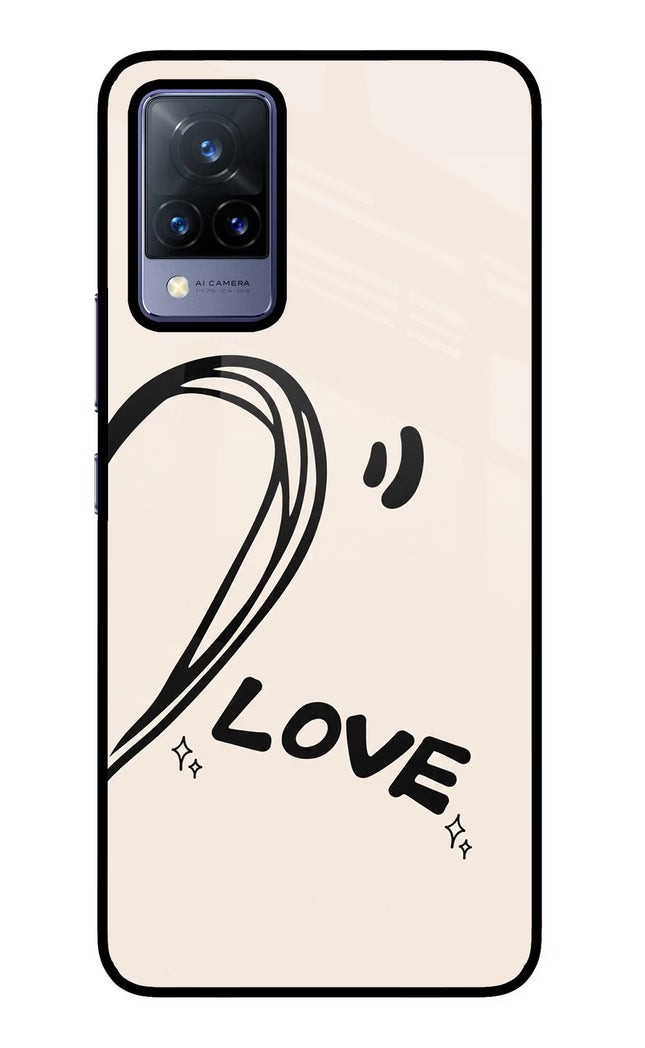 Soul Line Vivo V21 Glass Case