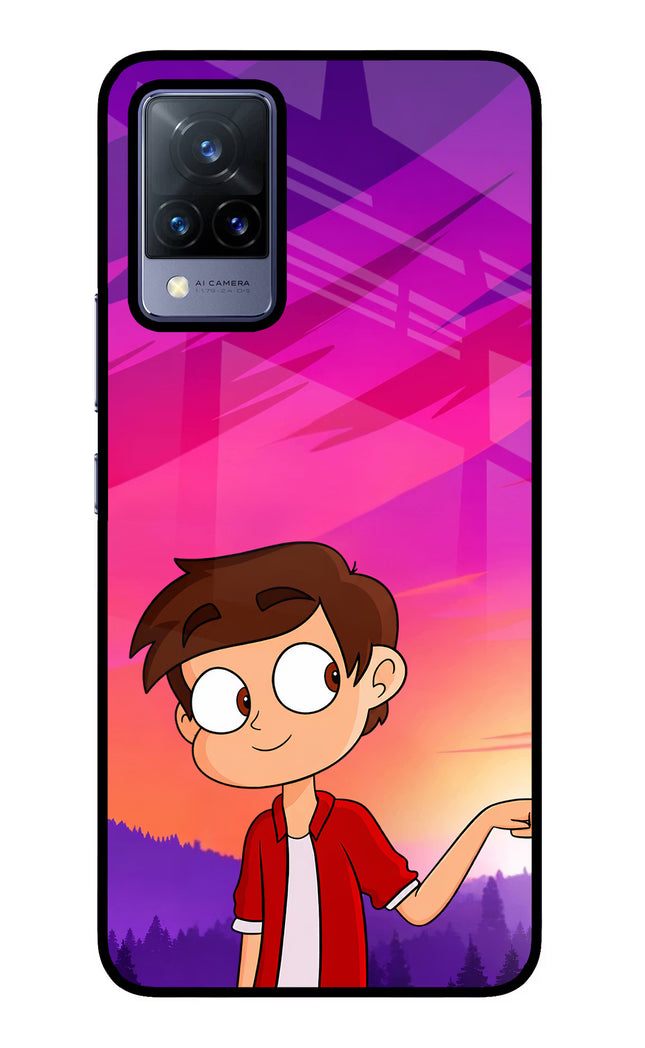 Marco Sunset Vivo V21 Glass Case