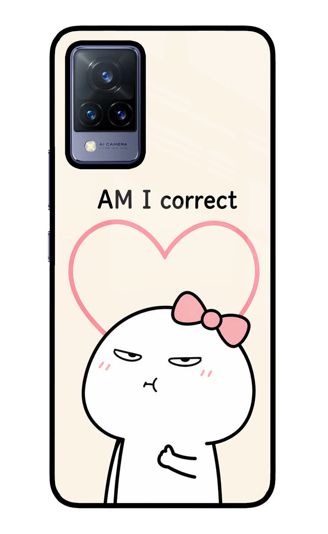 Always Right Vivo V21 Glass Case