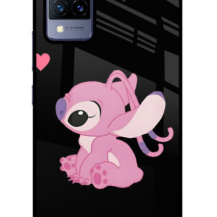 Angel Crush Vivo V21 Glass Case
